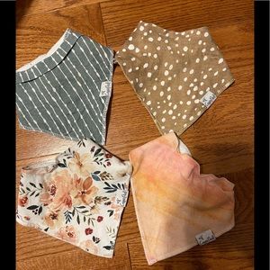 Copper pearl autumn bib set